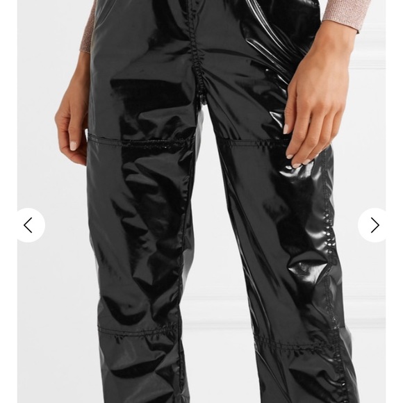 MM6 Margiela Vinyl Track Pants - Picture 4 of 6